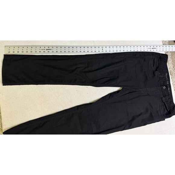 PrAna Black Slim Fit Straight Leg Pants Size 32x32 Hiking Outdoors Jeans - Picture 8 of 10